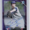 2016 Bowman Draft T.J. Zeuch AU SN250 #CDA-TZ Jays Chrome Draft Pick Autographs