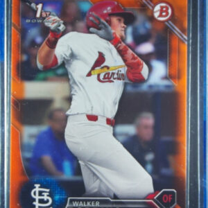 2016 Bowman Draft Walker Robbins Orange Border SN25 #BD-7 Cardinals