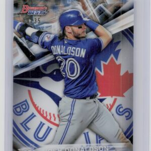 2016 Bowman's Best Josh Donaldson Orange Refractor /35 #17 Jays