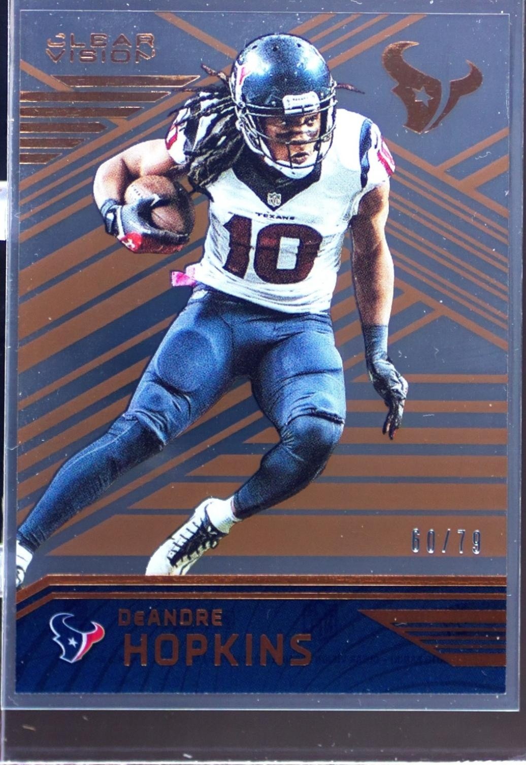 2016 Clear Vision DeAndre Hopkins Bronze /79 #27 Texans