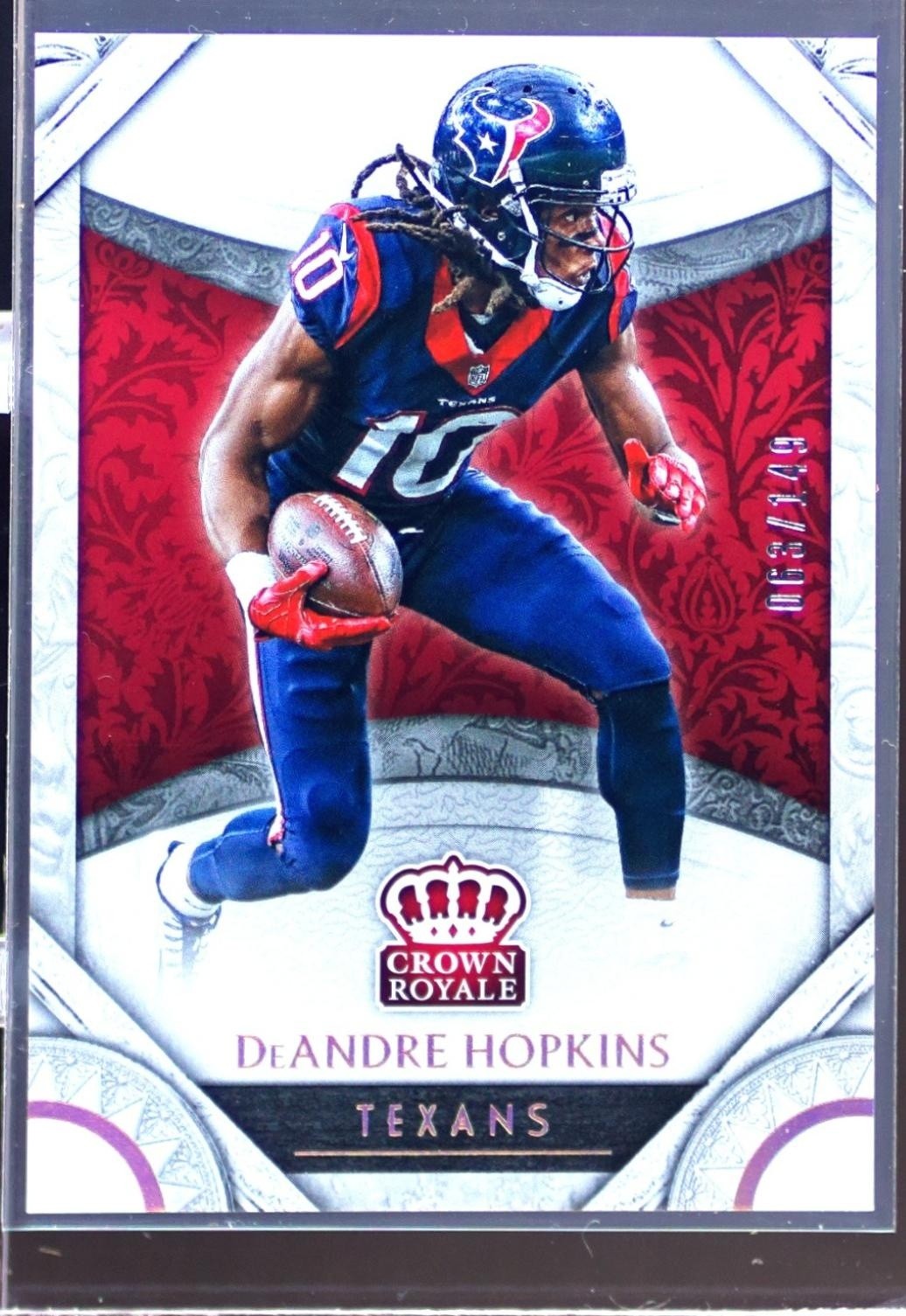 2016 Crown Royale DeAndre Hopkins Holo Gold /149 #55 Texans