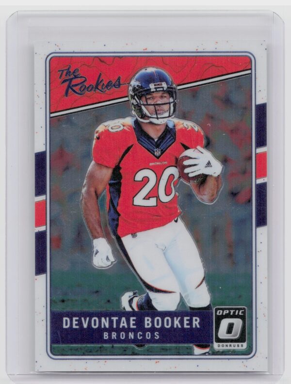 2016 Donruss Optic Devontae Booker #TR-DB Broncos The Rookies