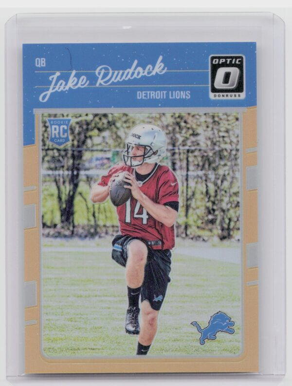2016 Donruss Optic Jake Rudock Orange SN199 #118 Lions