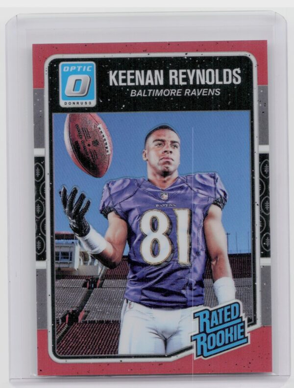 2016 Donruss Optic Keenan Reynolds Red SN99 #179 Ravens