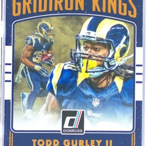 2016 Donruss Optic Todd Gurley II #15 Rams Gridiron Kings