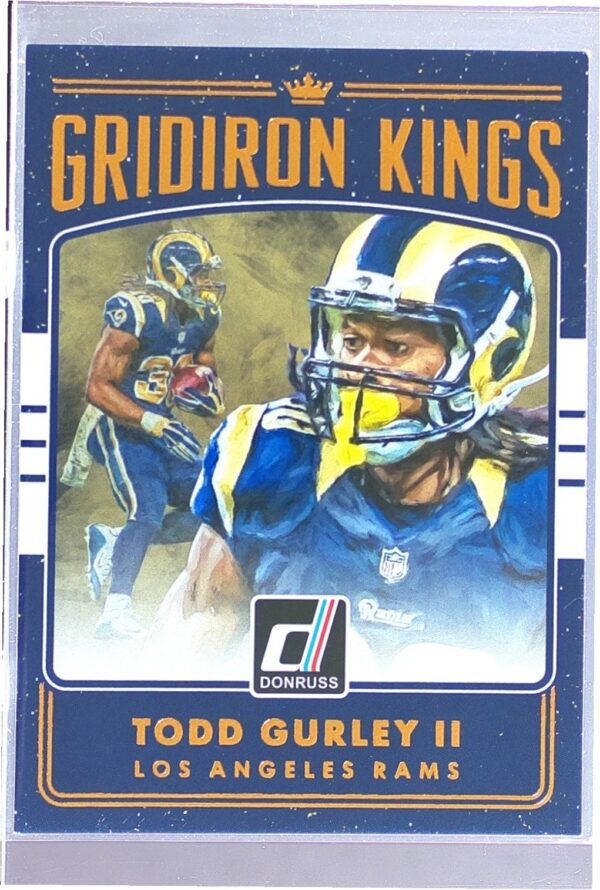 2016 Donruss Optic Todd Gurley II #15 Rams Gridiron Kings