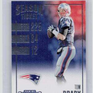2016 Panini Contenders Tom Brady #58 Patriots