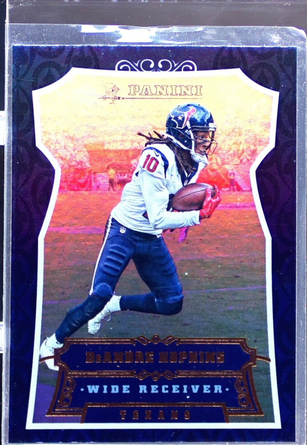 2016 Panini DeAndre Hopkins Shining Armor Rainbow Foil #33 Texans