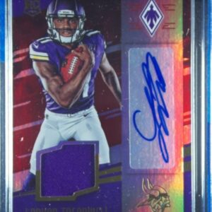 2016 Panini Phoenix Laquon Treadwell AU RC SN99 MEM #227 Vikings