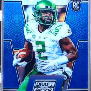 2016 Prizm Collegiate Draft Picks Bralon Addison Prizms Blue RC #134 Ducks