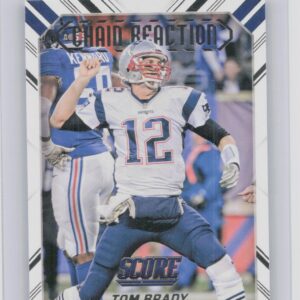 2016 Score Tom Brady #3 Patriots Chain Reaction