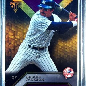 2016 Topps Triple Threads Reggie Jackson Amethyst /340 #21 Yankees