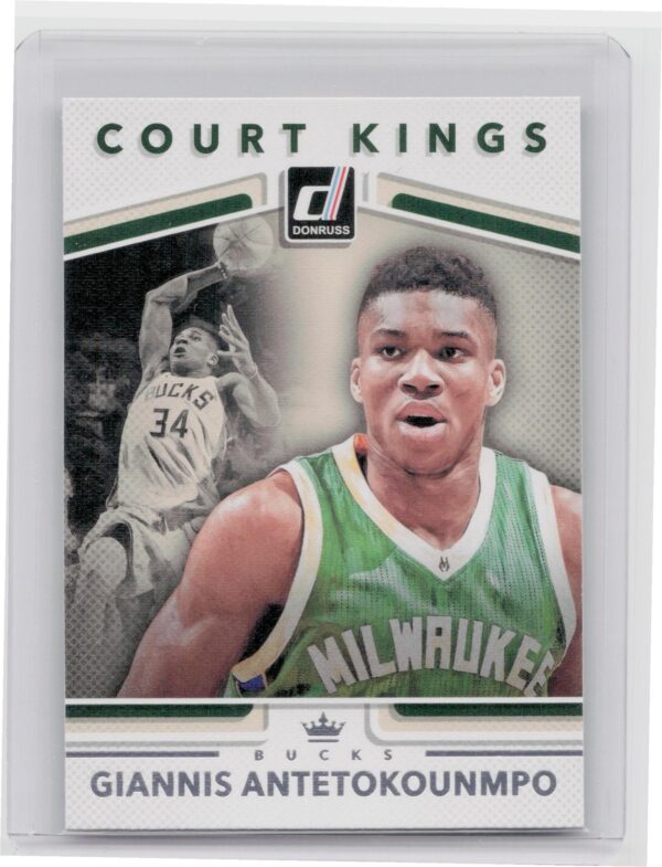 2017-18 Donruss Giannis Antetokounmpo #3 Bucks Court Kings