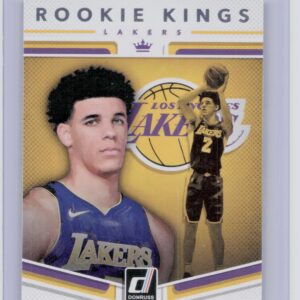2017-18 Donruss Lonzo Ball #2 Lakers Rookie Kings