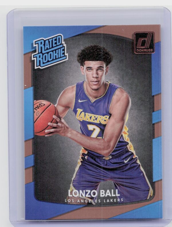 2017-18 Donruss Lonzo Ball RC #199 Lakers