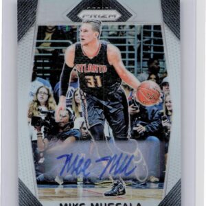 2017-18 Panini Prizm Mike Muscala AU #104 Hawks Autographs