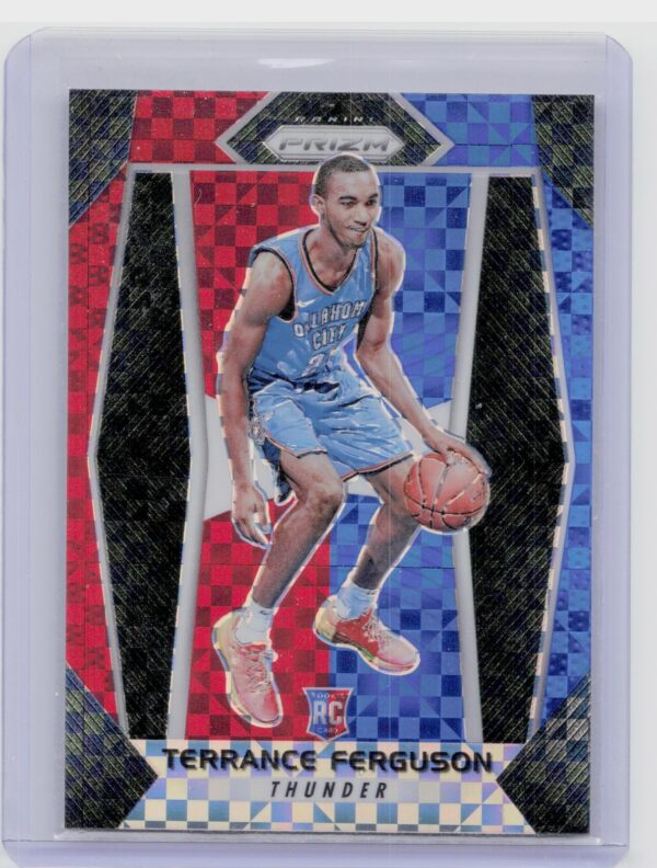 2017-18 Prizm Terrance Ferguson Prizms Red White and Blue #267 Thunder