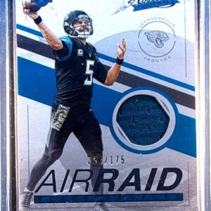 2017 Absolute Blake Bortles /175 JSY #19 Jaguars Air Raid