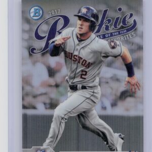 2017 Bowman Alex Bregman #ROYF-3 Astros Rookie of the Year Favorites