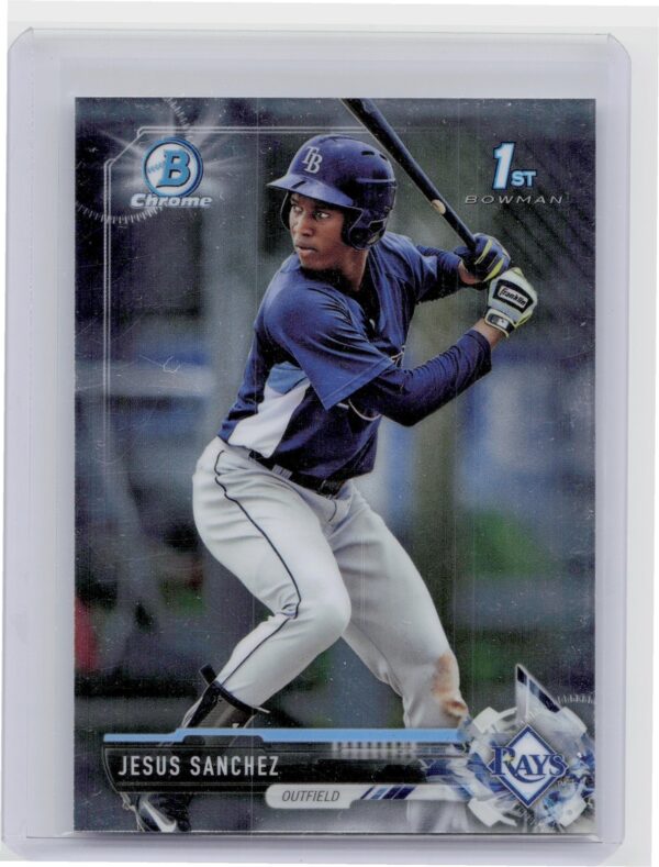 2017 Bowman Chrome Jesus Sanchez #BCP228 Rays Prospects