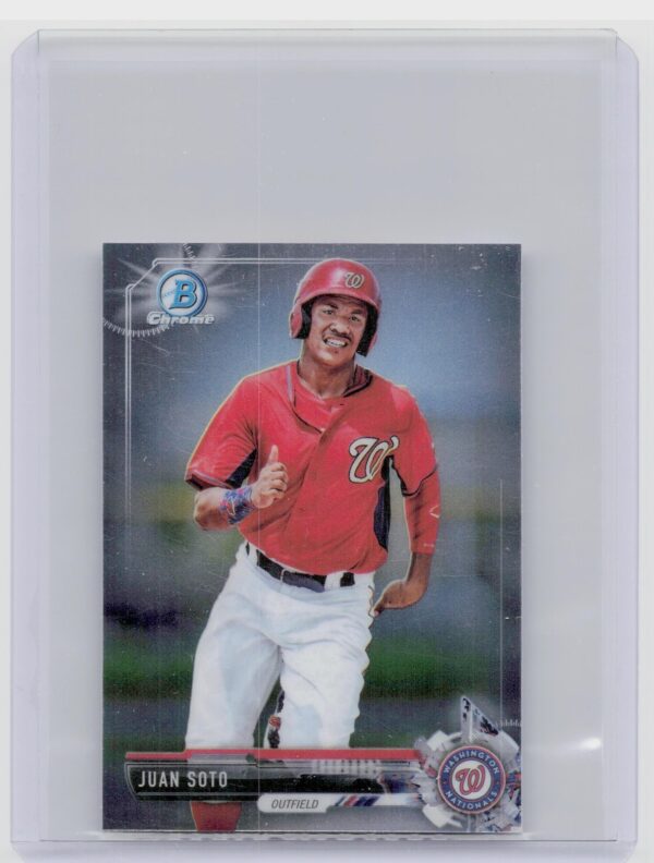 2017 Bowman Chrome Mini Juan Soto #BCP180 Nationals