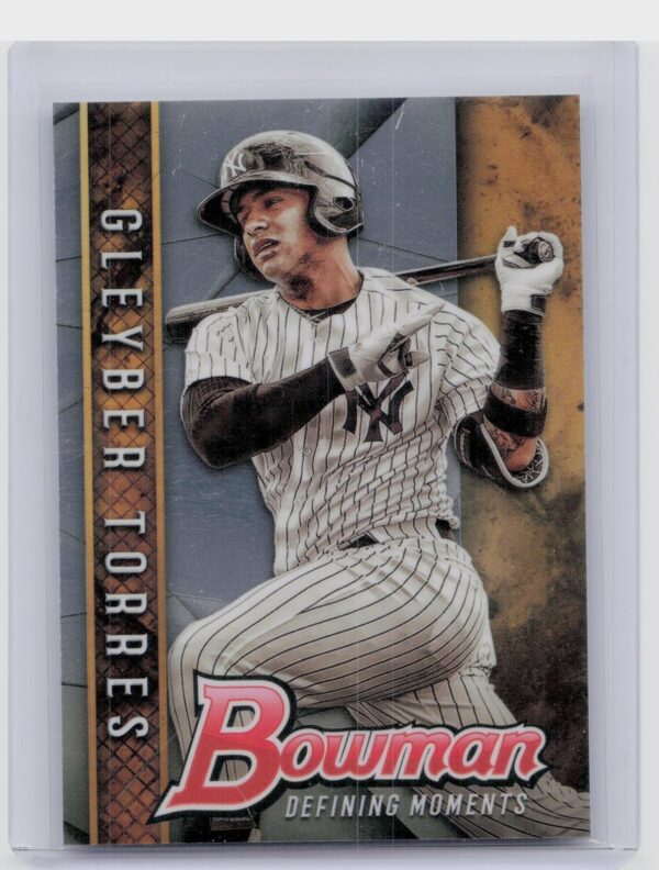 2017 Bowman Draft Gleyber Torres #BDM-GT Yankees Bowman Defining Moments