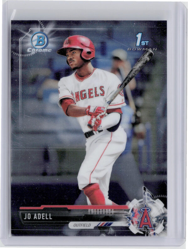 2017 Bowman Draft Jo Adell Chrome #BDC-95 Angels