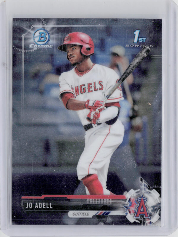 2017 Bowman Draft Jo Adell Chrome #BDC-95 Angels