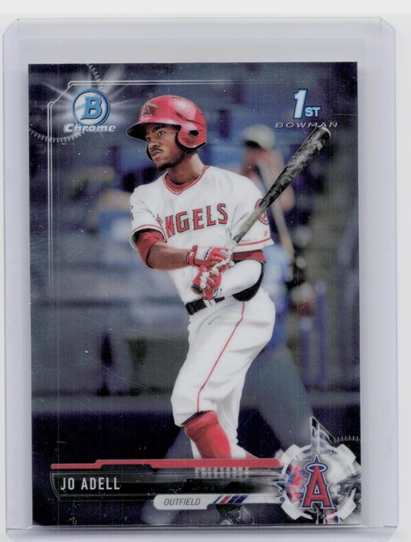2017 Bowman Draft Jo Adell Chrome #BDC-95 Angels