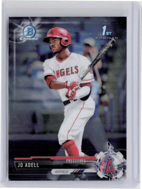 2017 Bowman Draft Jo Adell Chrome #BDC-95 Angels