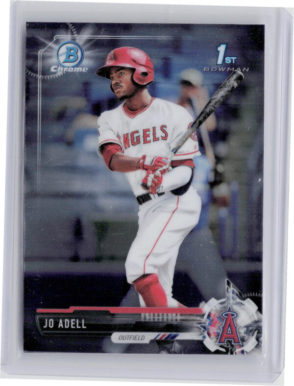 2017 Bowman Draft Jo Adell Chrome #BDC-95 Angels