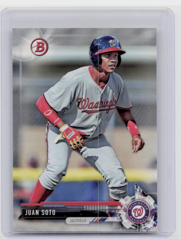 2017 Bowman Draft Juan Soto #BD-162 Nationals