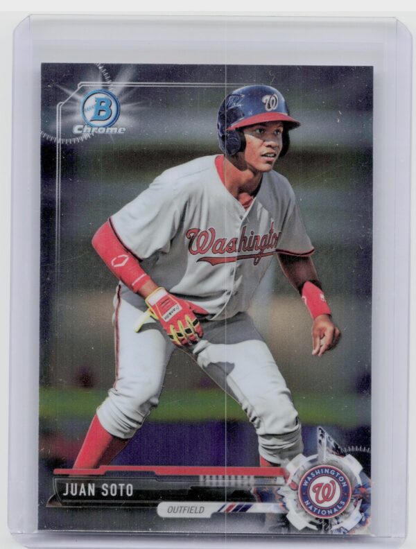 2017 Bowman Draft Juan Soto Chrome #BDC-162 Nationals