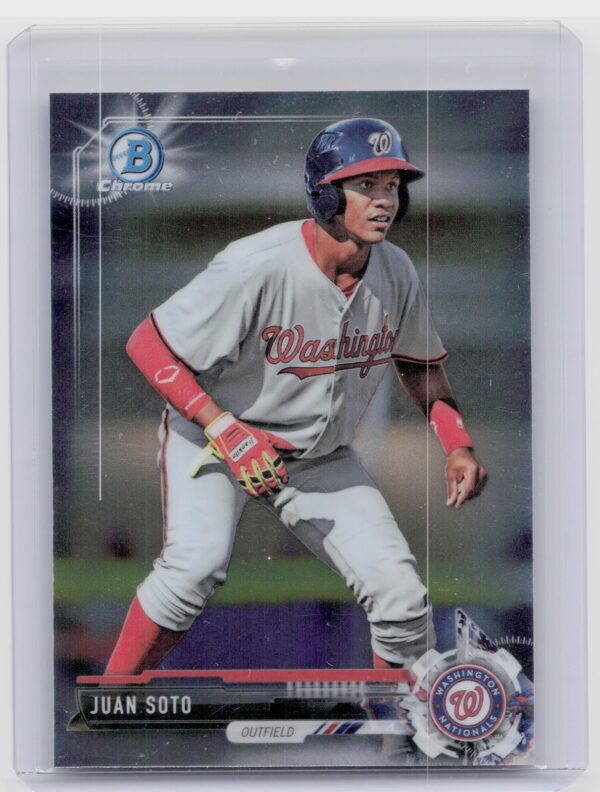 2017 Bowman Draft Juan Soto Chrome #BDC-162 Nationals