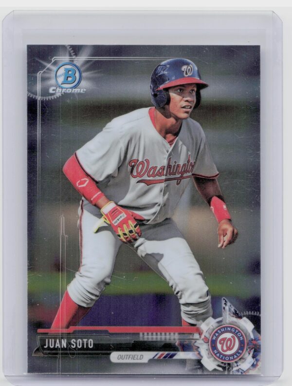 2017 Bowman Draft Juan Soto Chrome #BDC-162 Nationals