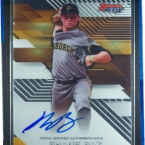2017 Bowman's Best Shane Baz AU #B17-SB Pirates Best of 2017 Autographs