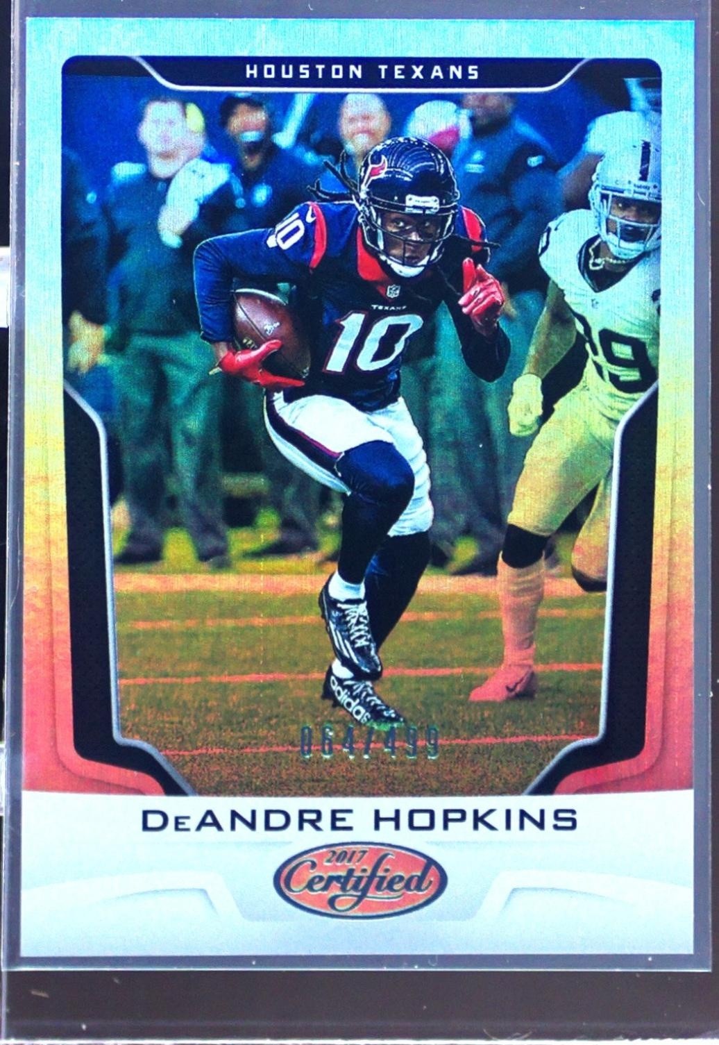 2017 Certified DeAndre Hopkins Mirror /499 #44 Texans