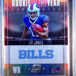 2017 Contenders Optic Zay Jones /99 #ROY-27 Bills Rookie of the Year Contenders