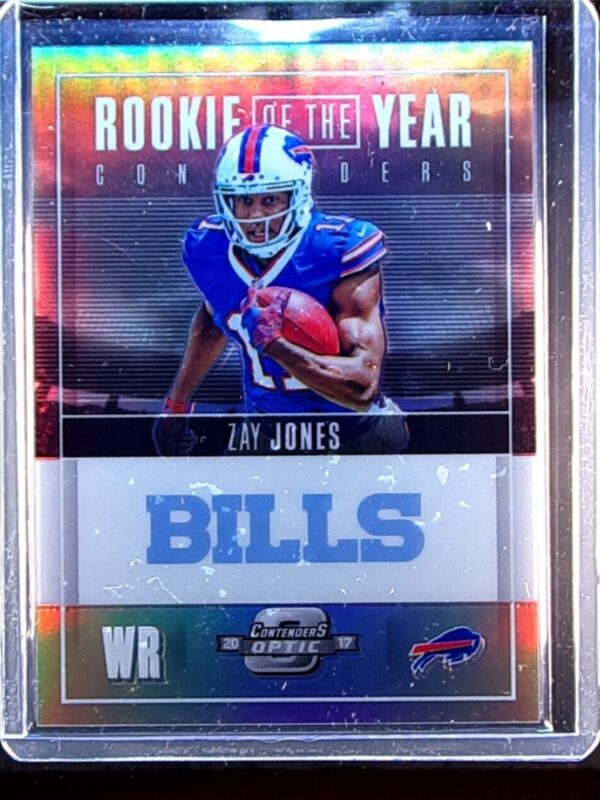 2017 Contenders Optic Zay Jones /99 #ROY-27 Bills Rookie of the Year Contenders