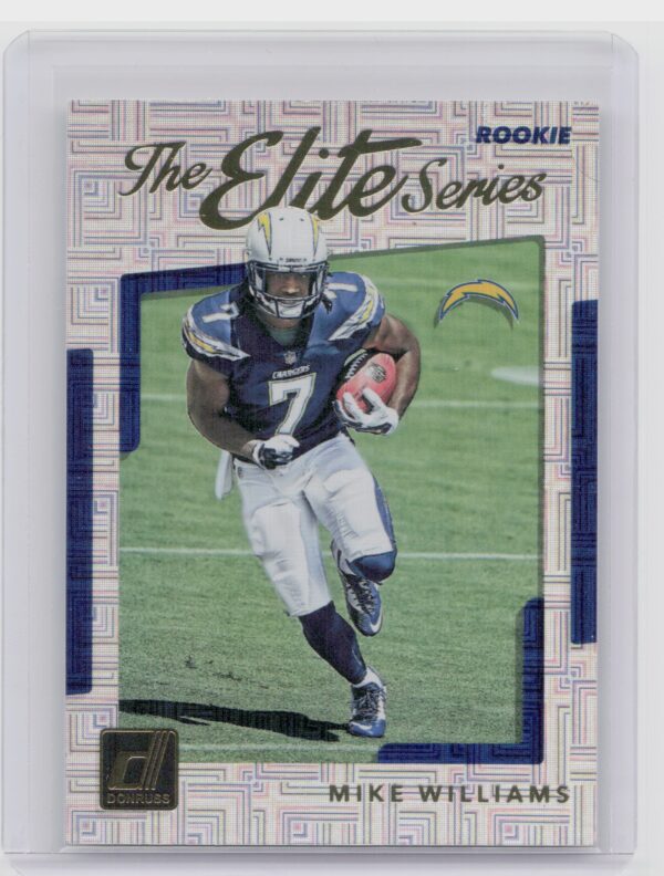 2017 Donruss Mike Williams #4 Chargers The Elite Series Rookies