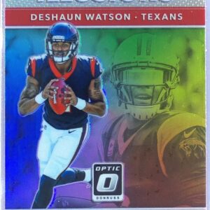 2017 Donruss Optic Cam Newton / Deshaun Watson #21 Texans Illusions