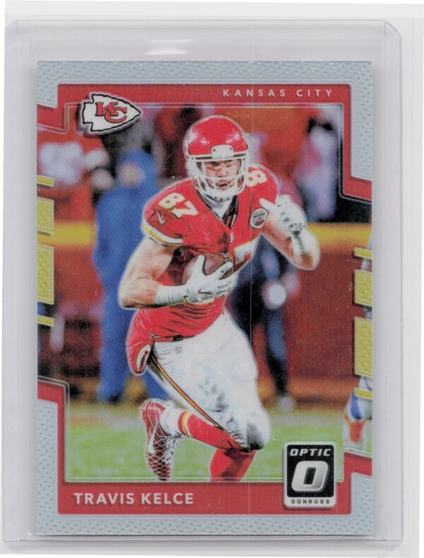2017 Donruss Optic Travis Kelce Holo #65 Chiefs