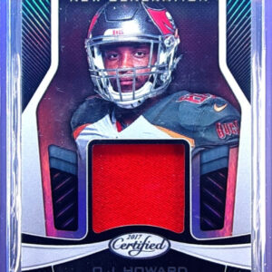 2017 Panini Certified O.J. Howard MEM #NG-OJH Buccaneers New Generation Jerseys