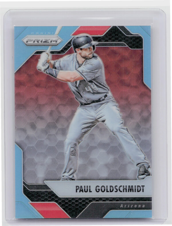 2017 Panini Chronicles Paul Goldschmidt SN299 #37 Diamondbacks Prizm Light Blue