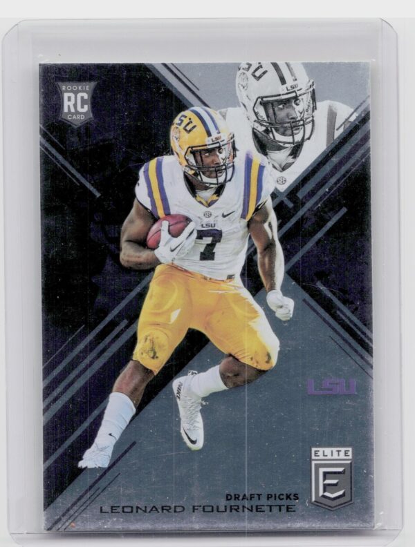 2017 Panini Elite Draft Picks Leonard Fournette #105 Tigers