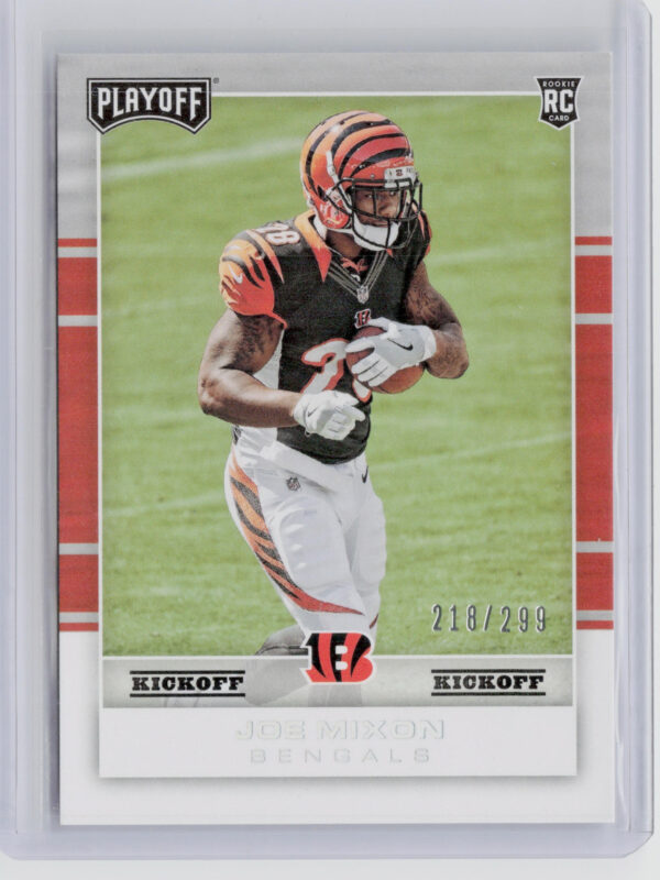 2017 Panini Playoff Joe Mixon Kickoff SN299 #219 Bengals