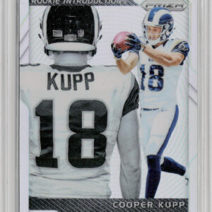 2017 Panini Prizm Cooper Kupp #9 Rams Rookie Introductions Prizm