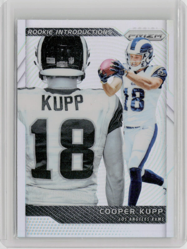2017 Panini Prizm Cooper Kupp #9 Rams Rookie Introductions Prizm