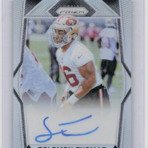 2017 Panini Prizm Solomon Thomas AU #RA-ST 49ers Rookie Autographs Prizm