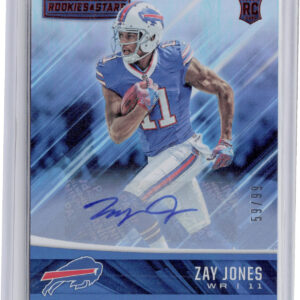 2017 Panini Rookies & Stars Zay Jones #223 Bills Rookies Longevity Signatures